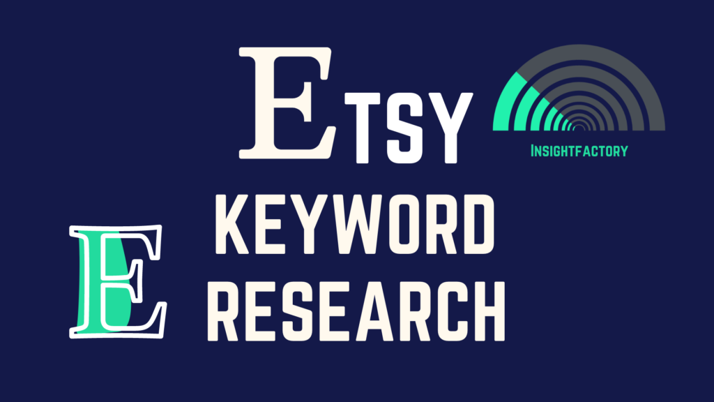 Etsy keyword research tool